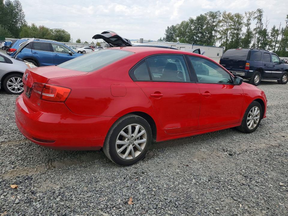 2015 Volkswagen Jetta მანქანა იყიდება აუქციონზე, vin: 3VWD17AJ4FM262654, აუქციონის ნომერი: 66048886