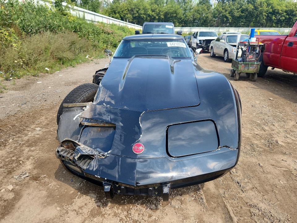 1975 Chevrolet Corvette მანქანა იყიდება აუქციონზე, vin: 1Z37J5S411291, აუქციონის ნომერი: 64212076