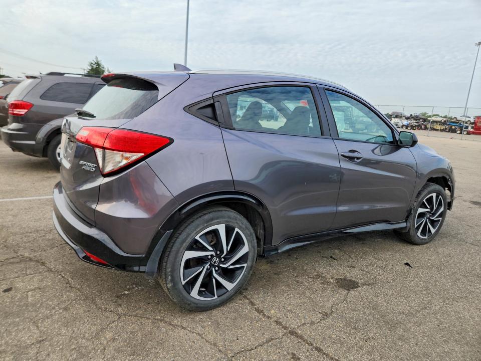 66897706 :رقم المزاد ، 3CZRU6H11KG731573 vin ، 2019 Honda Hr-v مزاد بيع