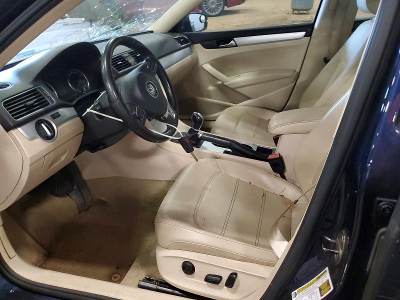 66717256 :رقم المزاد ، 1VWBH7A37DC077582 vin ، 2013 Volkswagen Passat مزاد بيع