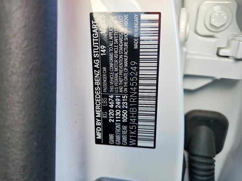 Продаж на аукціоні авто 2024 Mercedes-benz Cla, vin: W1K5J4HB1RN455249, номер лоту: 64646426