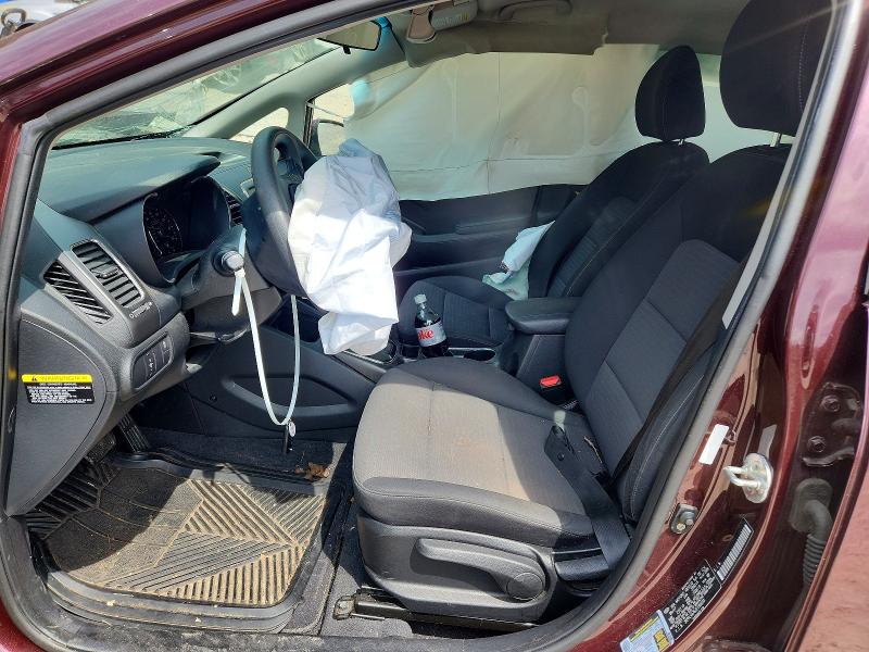 66758046 :رقم المزاد ، 3KPFL4A76JE199620 vin ، 2018 Kia Forte مزاد بيع