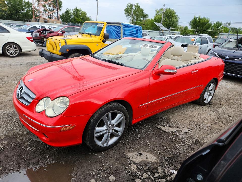 Aukcja sprzedaży 2007 Mercedes-benz Clk, vin: WDBTK56F77T085507, numer aukcji: 65520536