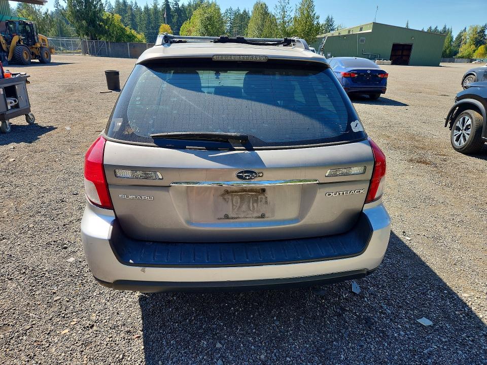 Продажа на аукционе авто 2008 Subaru Outback, vin: 4S4BP60C987359718, номер лота: 66060056