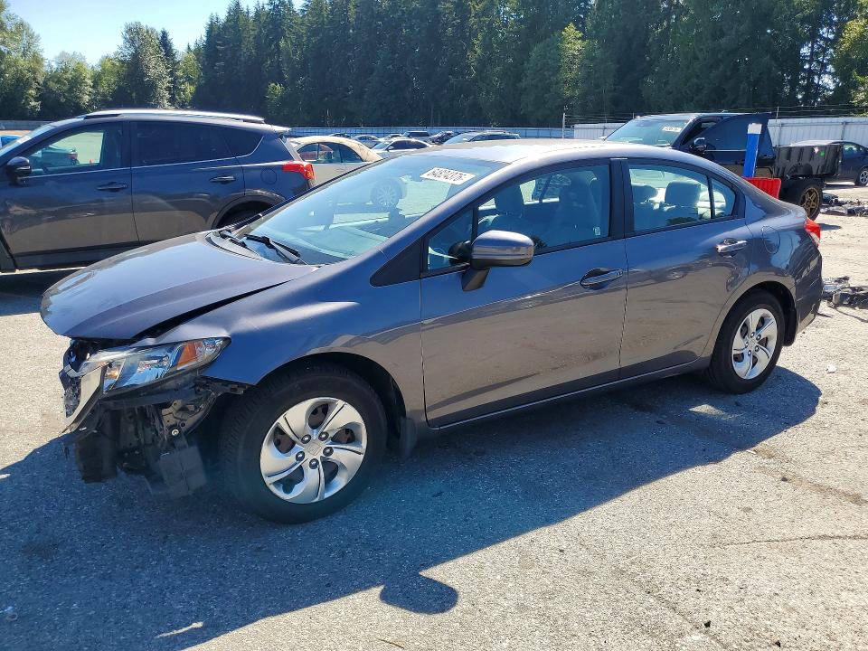 2014 Honda Civic მანქანა იყიდება აუქციონზე, vin: 19XFB2F50EE007600, აუქციონის ნომერი: 64824376