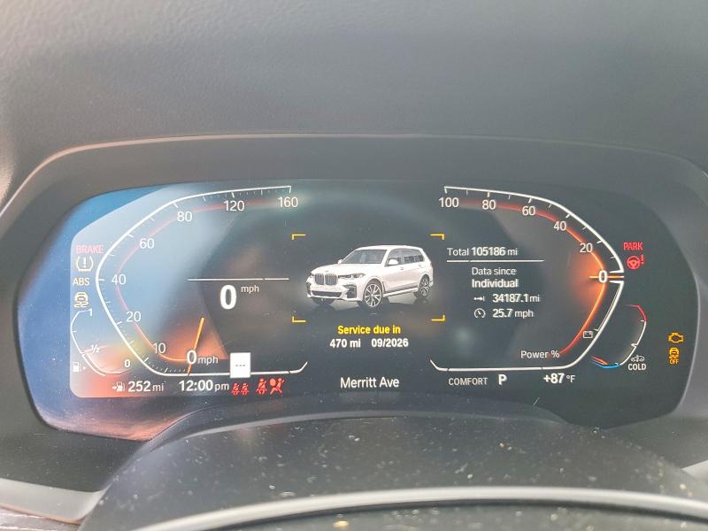 Aukcja sprzedaży 2021 Bmw X7, vin: 5UXCW2C07M9G71722, numer aukcji: 62640396