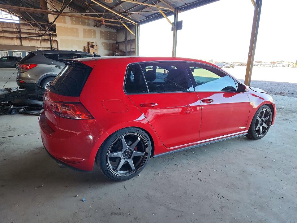 2017 Volkswagen Gti მანქანა იყიდება აუქციონზე, vin: 3VW5T7AU7HM075467, აუქციონის ნომერი: 65396776