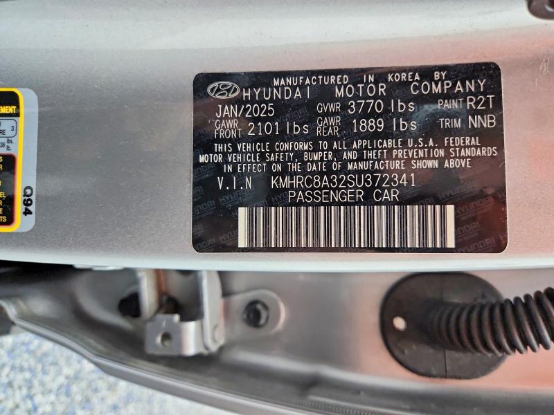 Продажа на аукционе авто 2025 Hyundai Venue, vin: KMHRC8A32SU372341, номер лота: 66120706