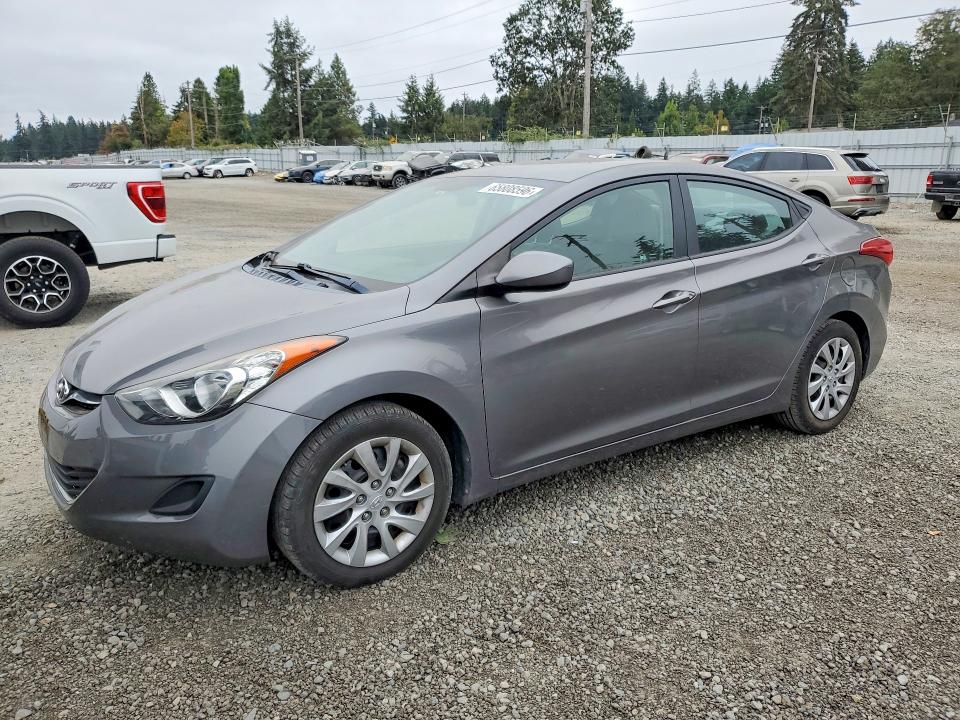 65808596 :رقم المزاد ، 5NPDH4AE6CH117617 vin ، 2012 Hyundai Elantra مزاد بيع