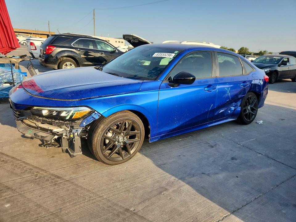 2022 Honda Civic მანქანა იყიდება აუქციონზე, vin: 2HGFE2F55NH609440, აუქციონის ნომერი: 63555296