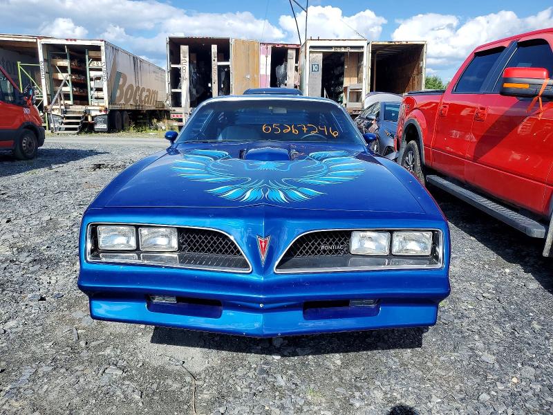 65267246 :رقم المزاد ، 2W87Z8N120623 vin ، 1978 Pontiac Trans Am مزاد بيع