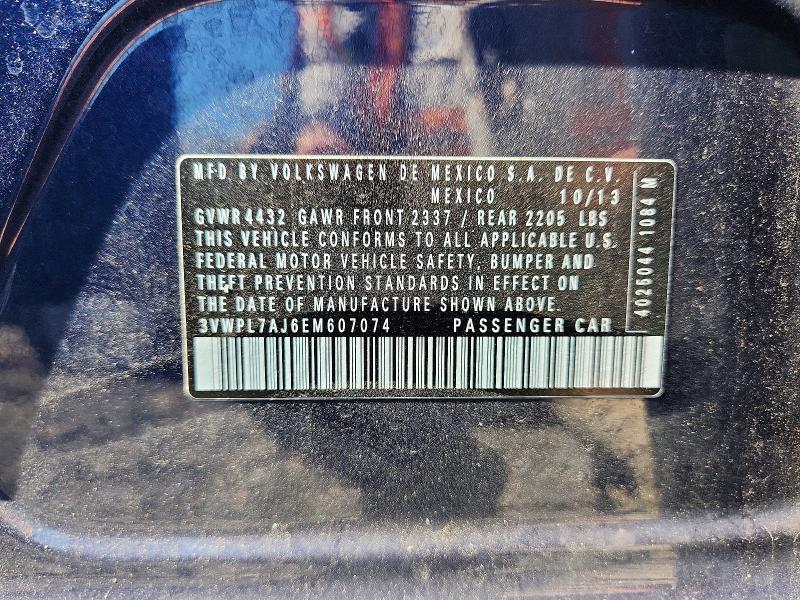 Aukcja sprzedaży 2014 Volkswagen Jetta, vin: 3VWPL7AJ6EM607074, numer aukcji: 66279706