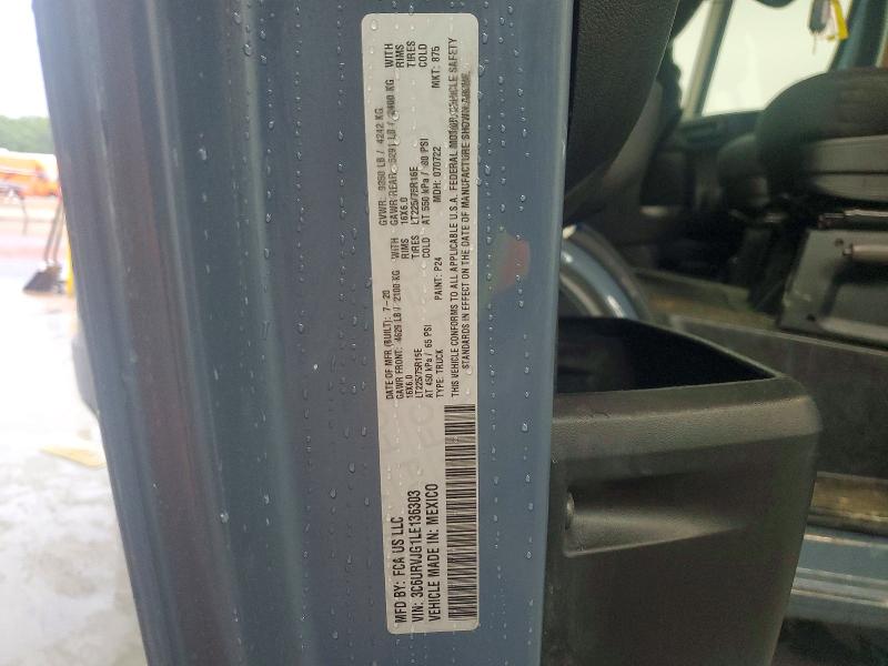 Продажа на аукционе авто 2020 Ram Promaster 3500, vin: 3C6URVJG1LE136303, номер лота: 62765696