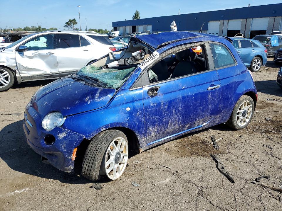 2013 Fiat 500 მანქანა იყიდება აუქციონზე, vin: 3C3CFFAR1DT689992, აუქციონის ნომერი: 66337806