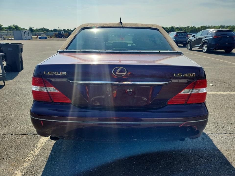 2006 Lexus Ls მანქანა იყიდება აუქციონზე, vin: JTHBN36F065047076, აუქციონის ნომერი: 65532516