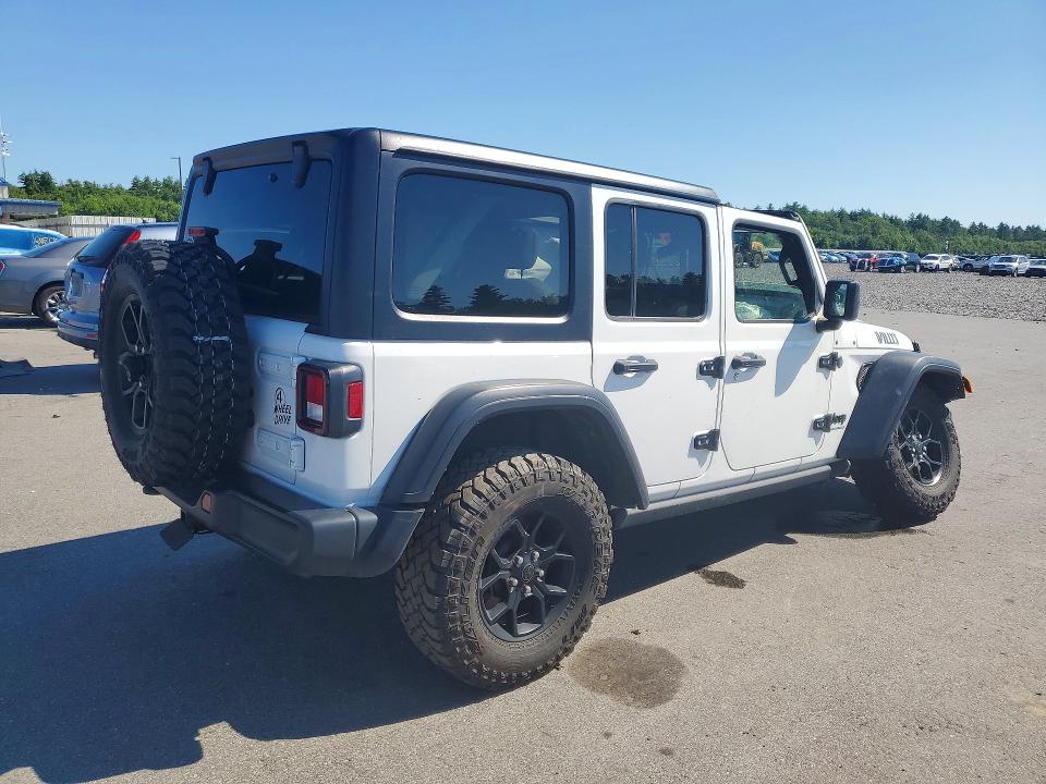 63496956 :رقم المزاد ، 1C4PJXDN6SW517278 vin ، 2025 Jeep Wrangler مزاد بيع