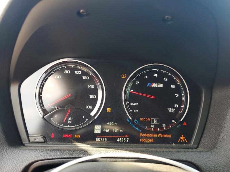 Aukcja sprzedaży 2021 Bmw M2, vin: WBS2U7C01M7G47744, numer aukcji: 63226536