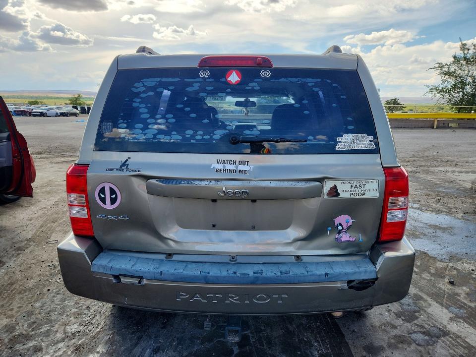 2007 Jeep Patriot მანქანა იყიდება აუქციონზე, vin: 1J8FF28W37D392562, აუქციონის ნომერი: 65289176
