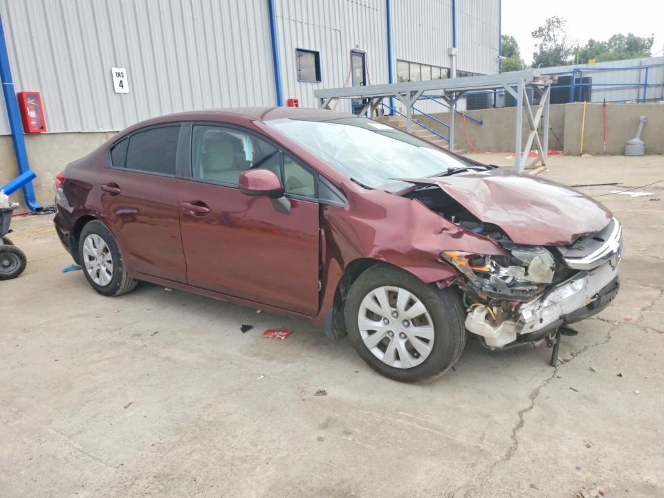 2012 Honda Civic მანქანა იყიდება აუქციონზე, vin: 19XFB2F56CE064333, აუქციონის ნომერი: 65721276