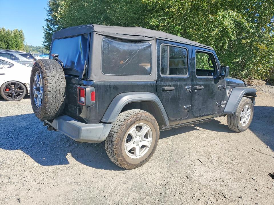 Продажа на аукционе авто 2019 Jeep Wrangler Unlimited, vin: 1C4HJXDN0KW593731, номер лота: 64598396