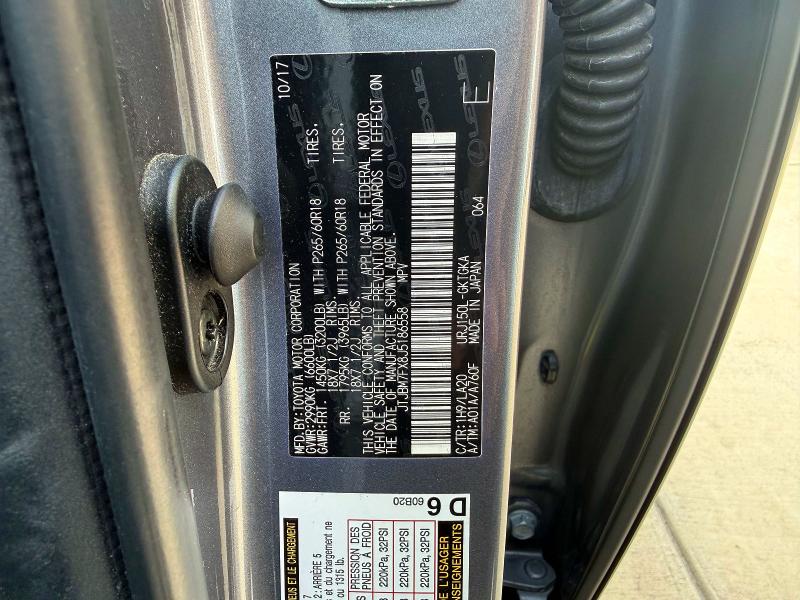64854466 :رقم المزاد ، JTJBM7FX8J5186558 vin ، 2018 Lexus Gx مزاد بيع