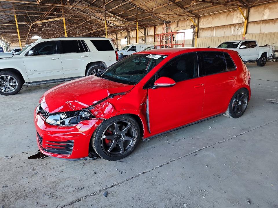 2017 Volkswagen Gti მანქანა იყიდება აუქციონზე, vin: 3VW5T7AU7HM075467, აუქციონის ნომერი: 65396776
