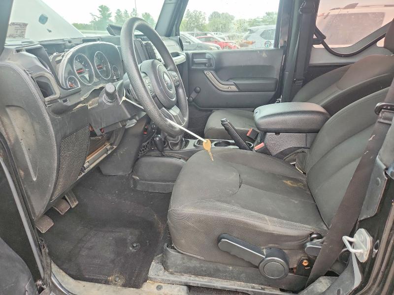 66048036 :رقم المزاد ، 1C4AJWAGXFL698012 vin ، 2015 Jeep Wrangler مزاد بيع