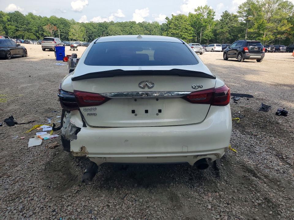 63582566 :رقم المزاد ، JN1EV7AR3JM430731 vin ، 2018 Infiniti Q50 مزاد بيع