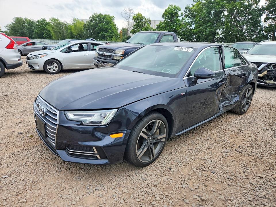 63907556 :رقم المزاد ، WAUENAF4XHN006598 vin ، 2017 Audi A4 مزاد بيع