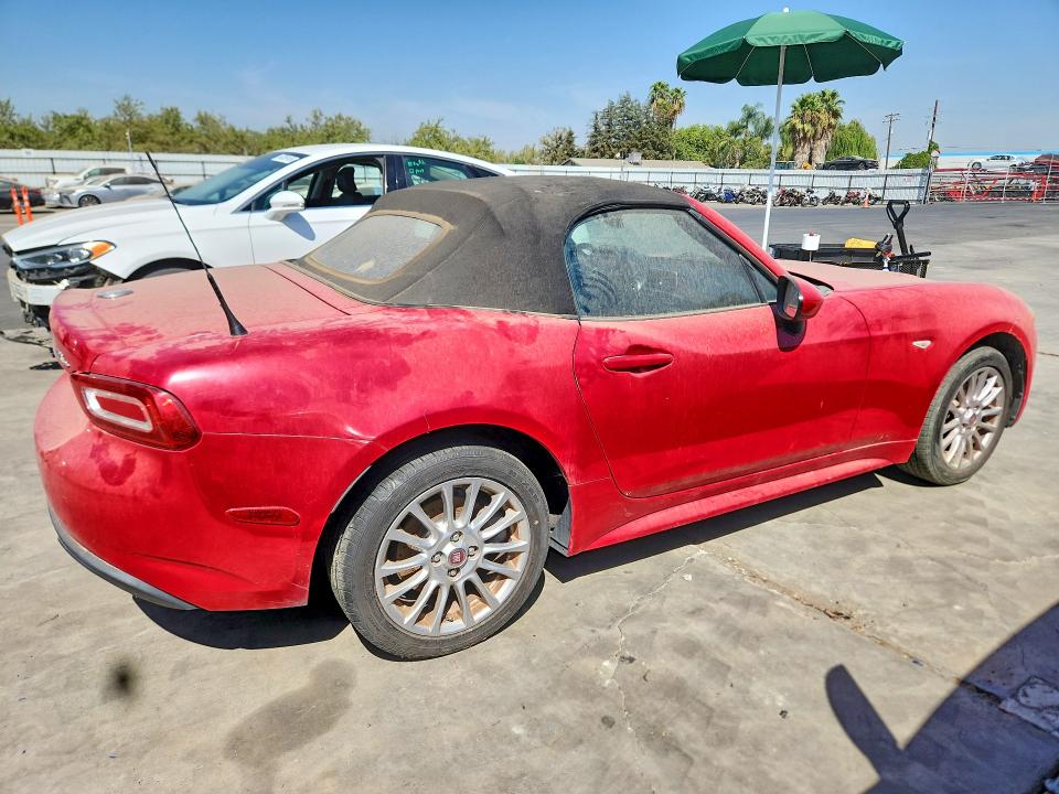 66507116 :رقم المزاد ، JC1NFAEK9H0127889 vin ، 2017 Fiat 124 Spider مزاد بيع
