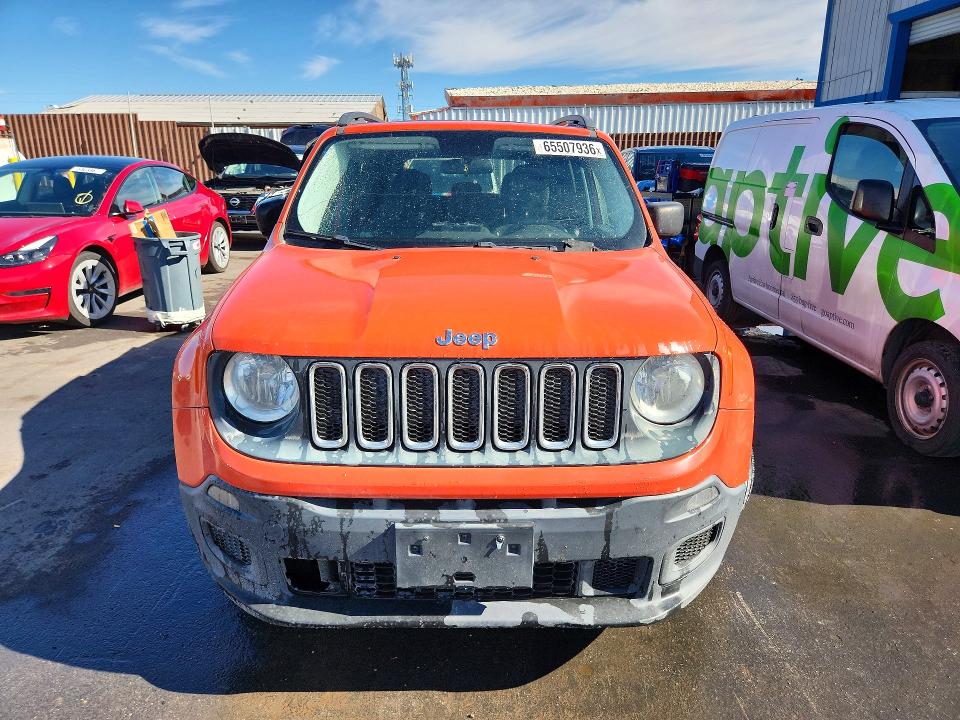 Продаж на аукціоні авто 2017 Jeep Renegade, vin: ZACCJAAB9HPF32210, номер лоту: 65507936