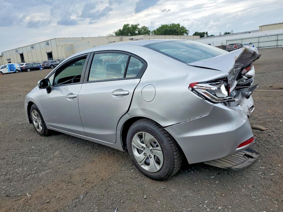 Auction sale of the 2015 Honda Civic, vin: 19XFB2F59FE222586, lot number: 66064386