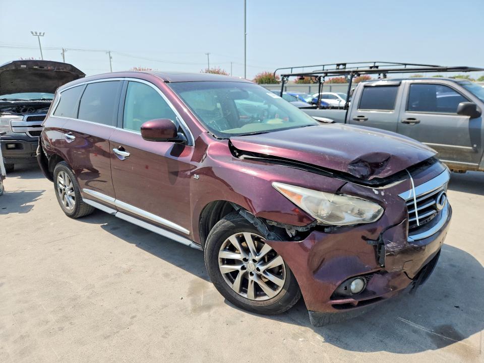 63442096 :رقم المزاد ، 5N1AL0MN9EC508714 vin ، 2014 Infiniti Qx60 مزاد بيع