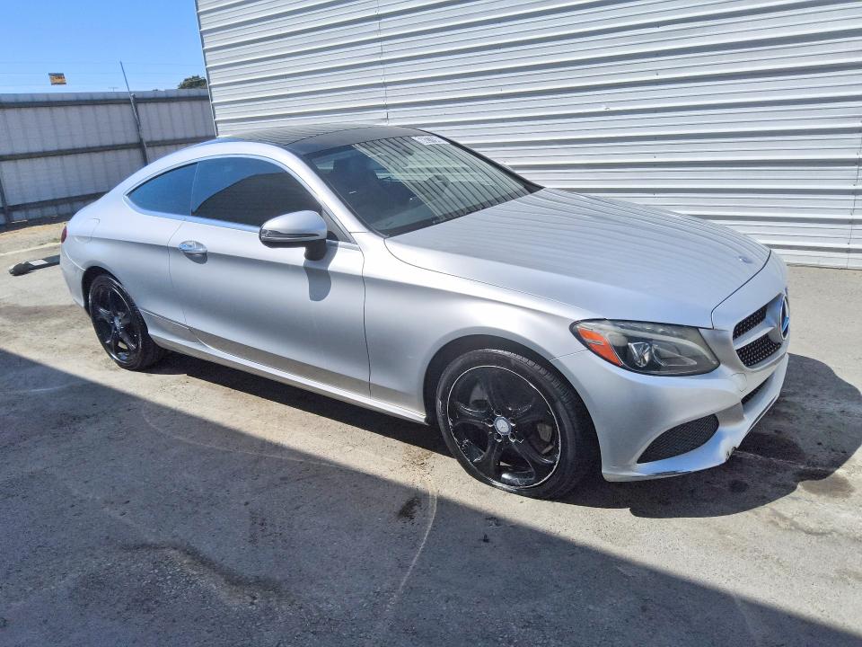 2017 Mercedes-benz C მანქანა იყიდება აუქციონზე, vin: WDDWJ4JB2HF336665, აუქციონის ნომერი: 66277946