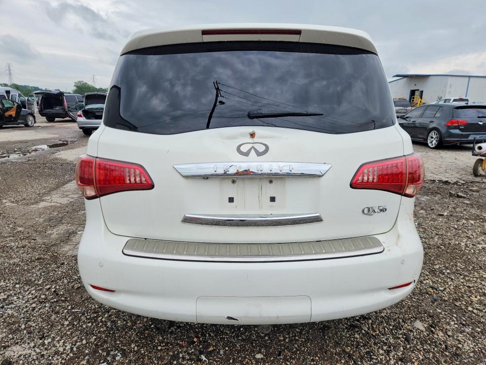 2012 Infiniti Qx56 მანქანა იყიდება აუქციონზე, vin: JN8AZ2NE1C9015542, აუქციონის ნომერი: 64937746