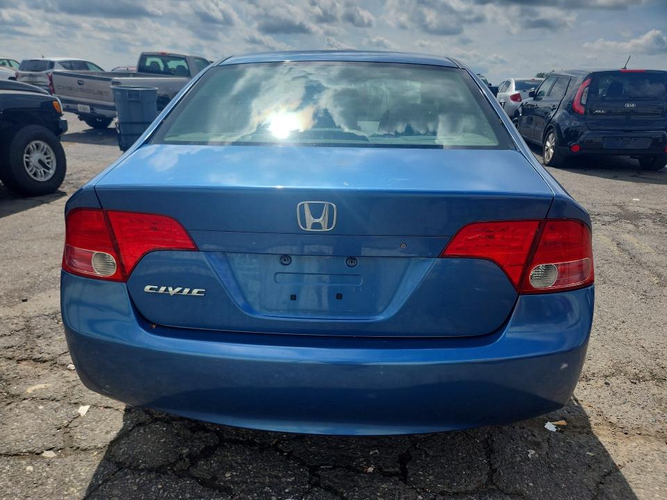 2006 Honda Civic მანქანა იყიდება აუქციონზე, vin: 1HGFA16596L143070, აუქციონის ნომერი: 64986996