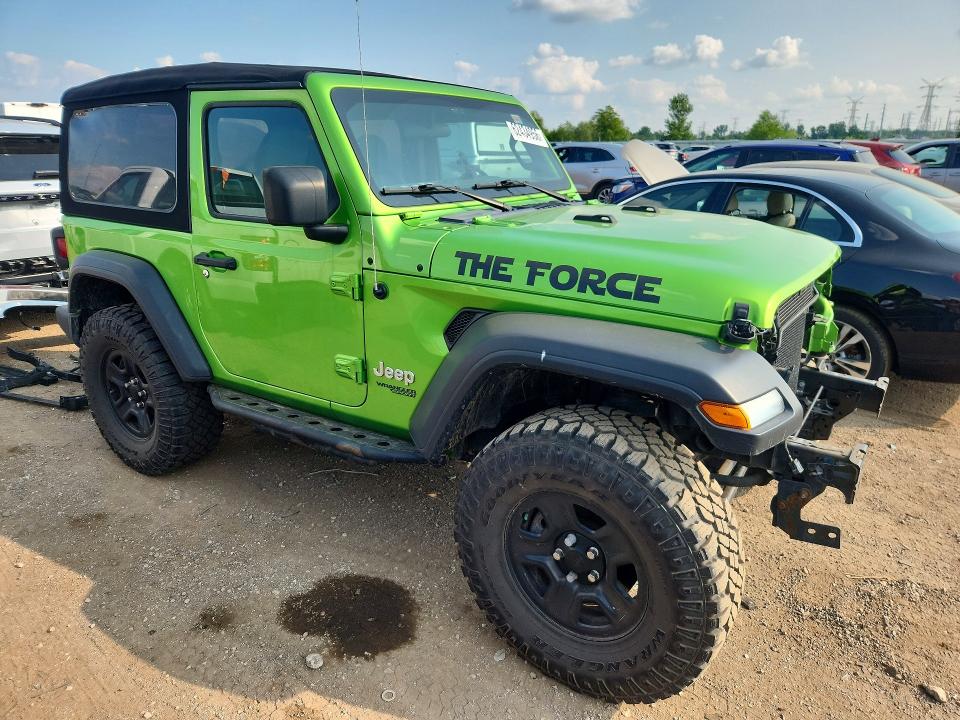 Продаж на аукціоні авто 2019 Jeep Wrangler, vin: 1C4GJXAG0KW666047, номер лоту: 62434956
