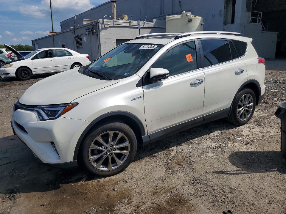 66124846 :رقم المزاد ، JTMDJREV6JD244592 vin ، 2018 Toyota Rav4 Hv مزاد بيع