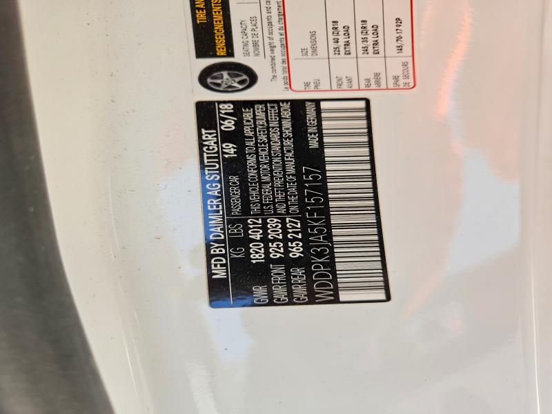 66466086 :رقم المزاد ، WDDPK3JA5KF157157 vin ، 2019 Mercedes-benz Slc مزاد بيع