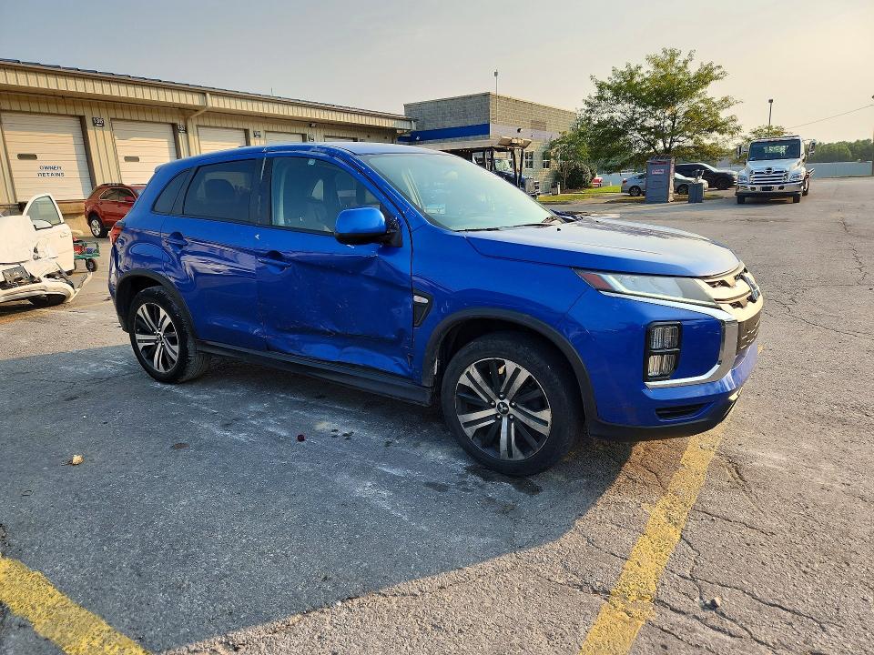 2020 Mitsubishi Outlander Sport მანქანა იყიდება აუქციონზე, vin: JA4AP3AUXLU002736, აუქციონის ნომერი: 63639486