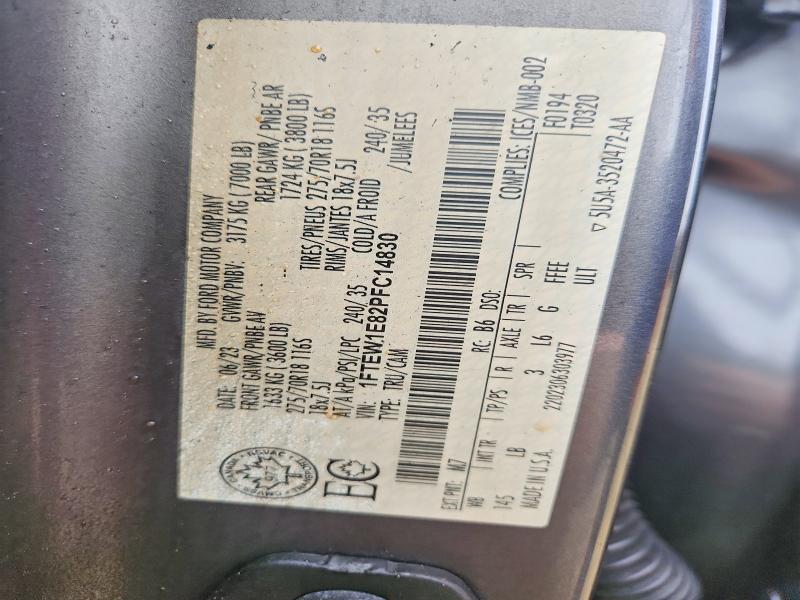 Aukcja sprzedaży 2023 Ford F150, vin: 1FTEW1E82PFC14830, numer aukcji: 64123656