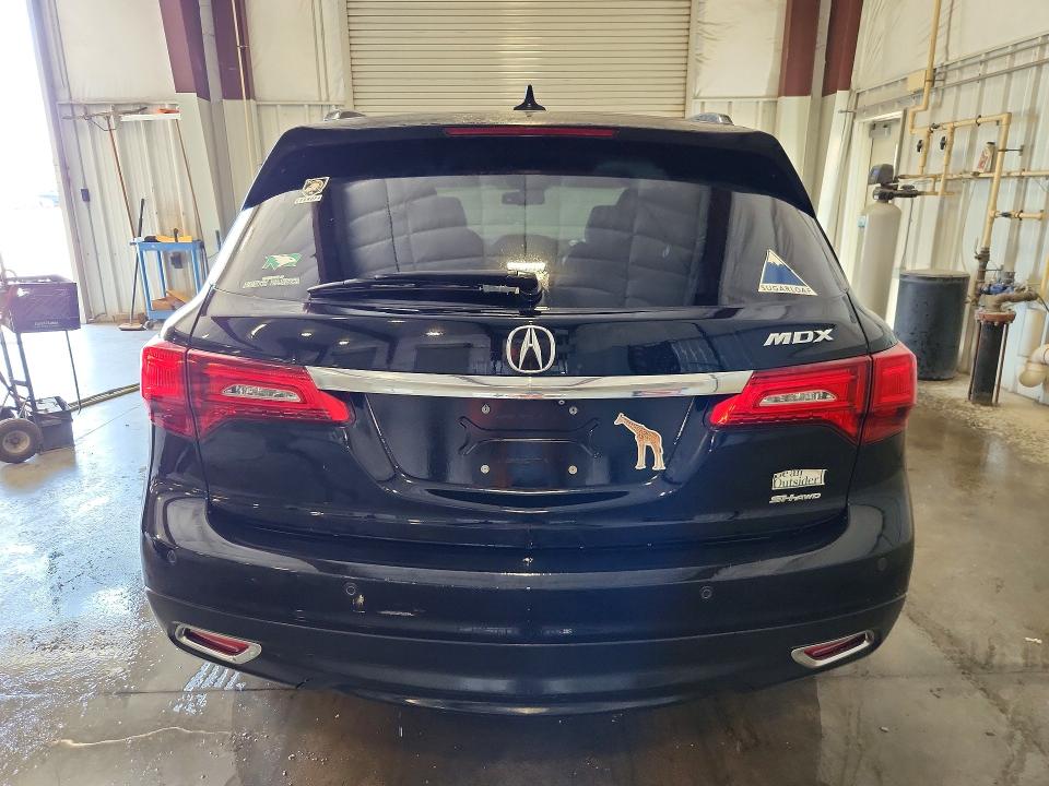 61471356 :رقم المزاد ، 5FRYD4H85FB026708 vin ، 2015 Acura Mdx مزاد بيع