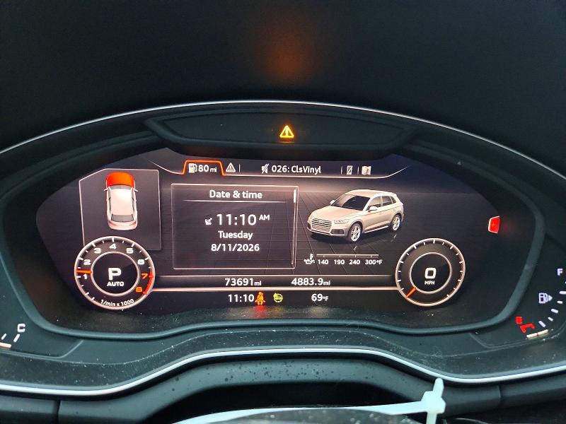 64567856 :رقم المزاد ، WA1BNAFY3J2198344 vin ، 2018 Audi Q5 مزاد بيع