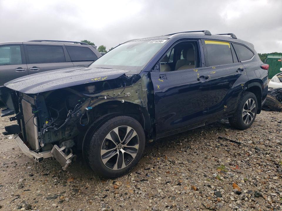 Aukcja sprzedaży 2022 Toyota Highlander, vin: 5TDHZRBH3NS564228, numer aukcji: 63216396