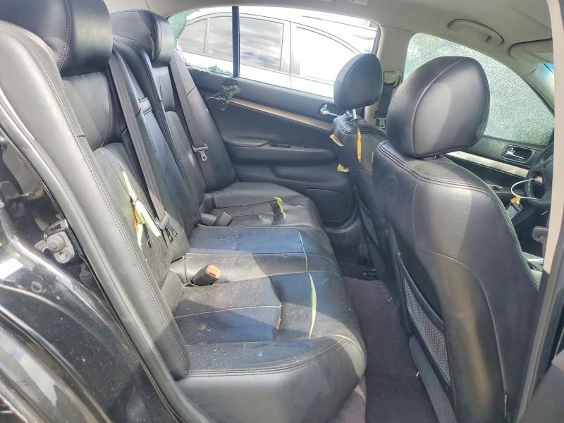 2011 Infiniti G25 Sedan მანქანა იყიდება აუქციონზე, vin: JN1DV6APXBM603408, აუქციონის ნომერი: 64660676