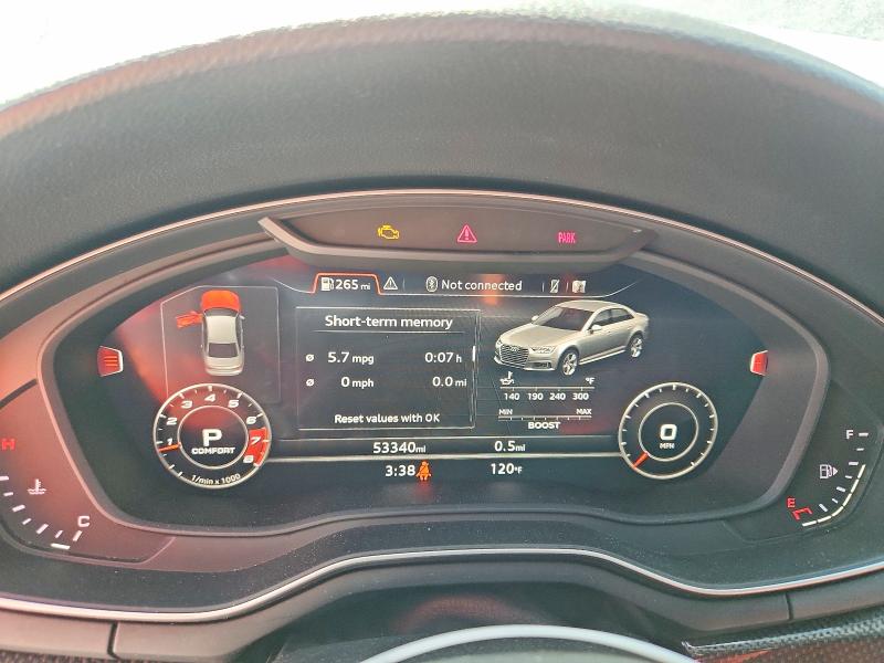 65936856 :رقم المزاد ، WAUB4AF40KA054826 vin ، 2019 Audi S4 مزاد بيع