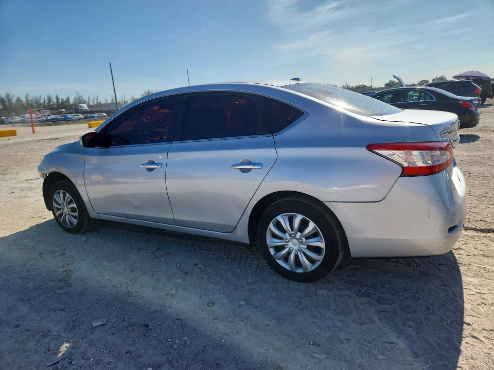 2015 Nissan Sentra მანქანა იყიდება აუქციონზე, vin: 3N1AB7AP6FL652770, აუქციონის ნომერი: 64614176