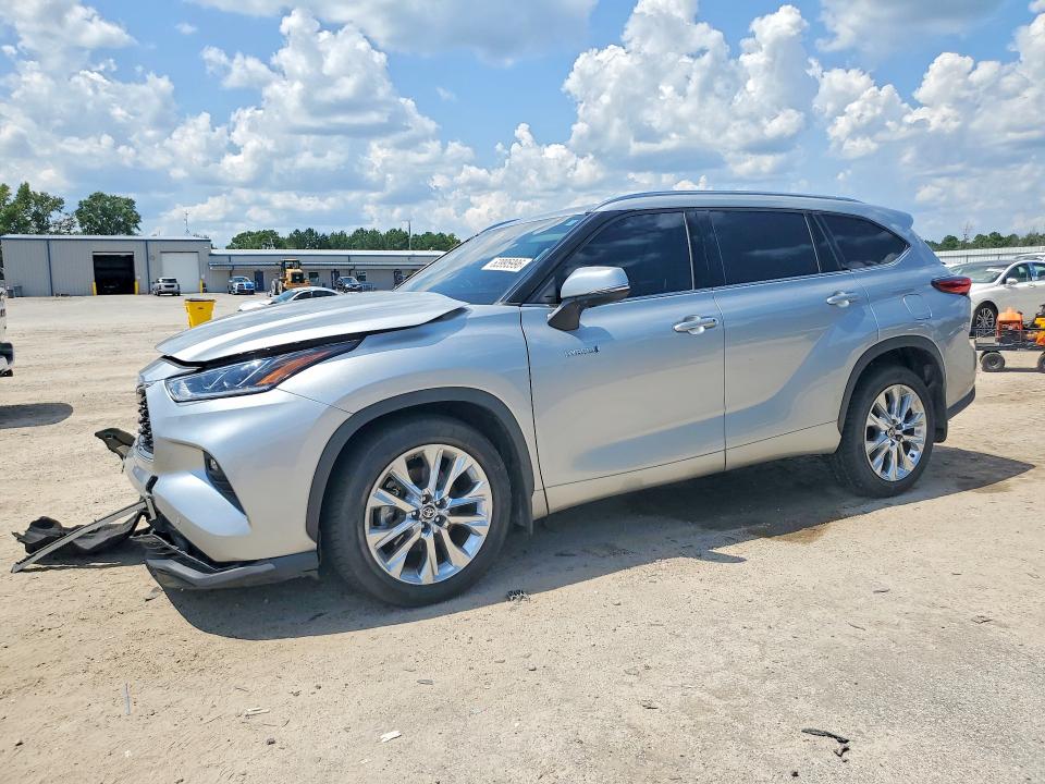 63995996 :رقم المزاد ، 5TDYARAH8MS505246 vin ، 2021 Toyota Highlander Hybrid مزاد بيع