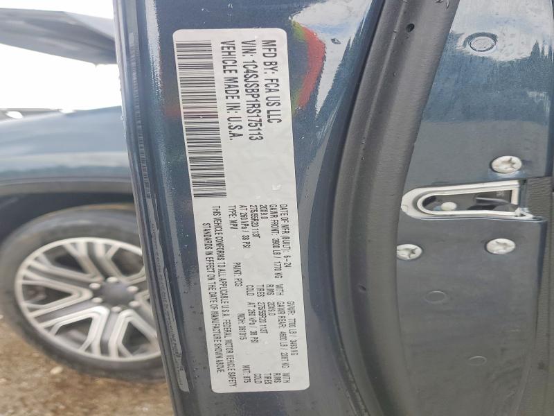 Продажа на аукционе авто 2024 Jeep Wagoneer, vin: 1C4SJSBP1RS175113, номер лота: 63839986
