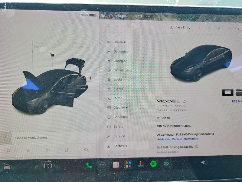 Продаж на аукціоні авто 2018 Tesla Model 3, vin: 5YJ3E1EB6JF084682, номер лоту: 63512306